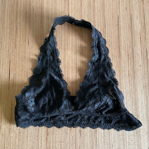 Free People Gallon Lace Halter Top Bralette - Original - Picture 1 of 2